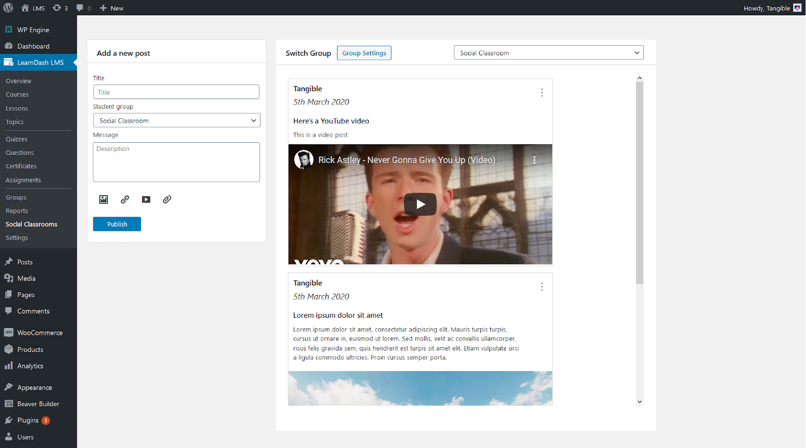Exemple de bannière