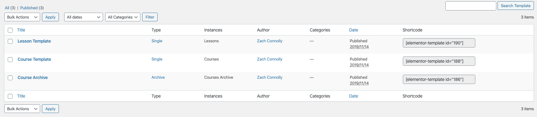 Exemple de bannière